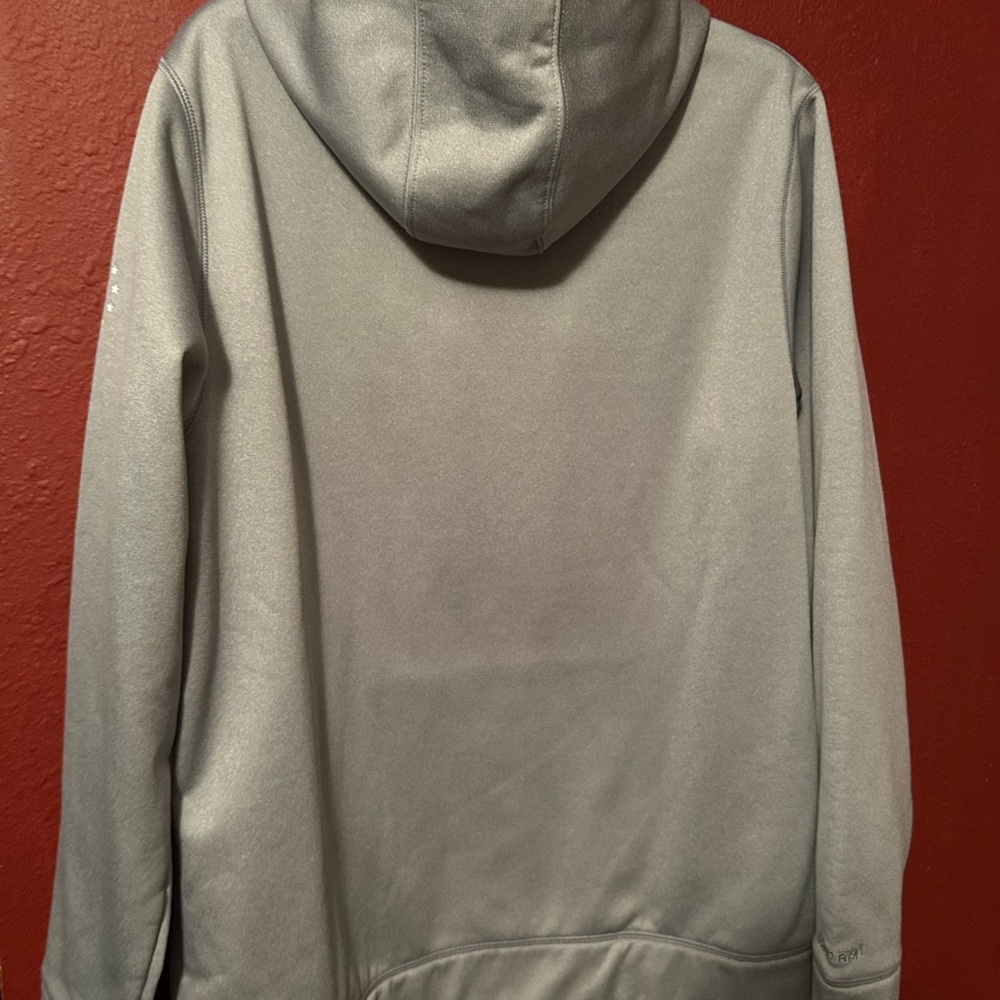 LG Gray Hoodie with American Flag Logo - Picture 2 of 5